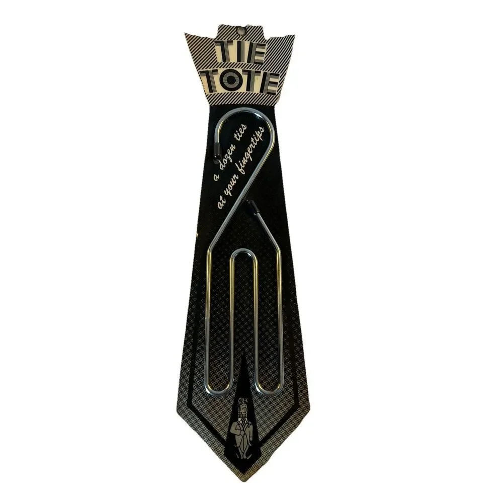 Vintage Tie Tote Hanger‎ And Storage Metal Hanger Cornsilks Inc